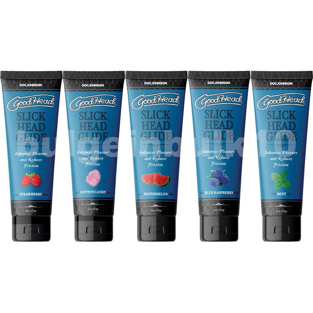 Goodhead Slick Head Glide Oral Sex Deep Throat BJ Delight Gel Flavored Lubricant