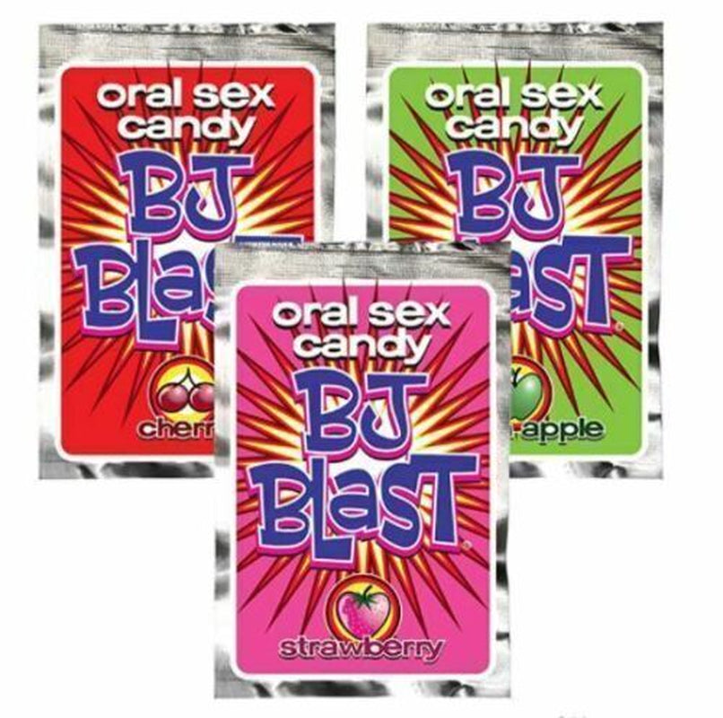 BJ Blast Oral Sex Flavored Pop Rocks Adult Foreplay Fun Candy
