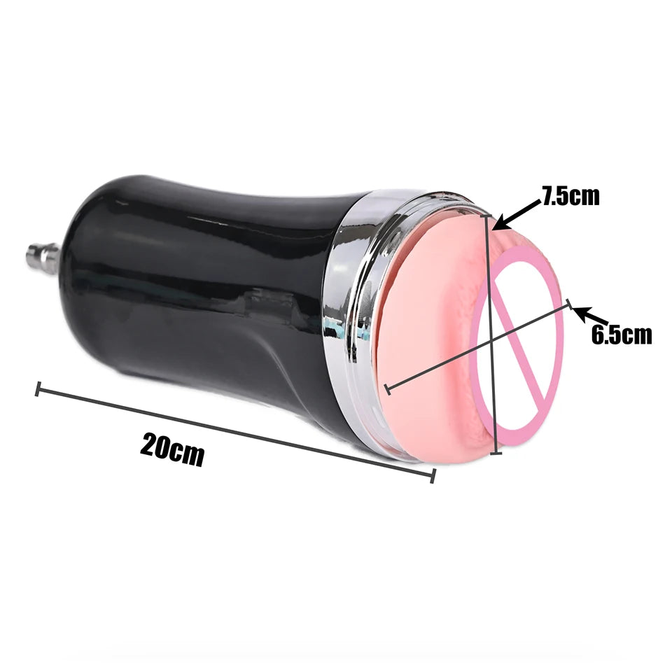 Sex Machine Multi Attachments Optional Sex Toys Suction Cup Vac-U-Lock Bendable Spring Connector Extension for Women