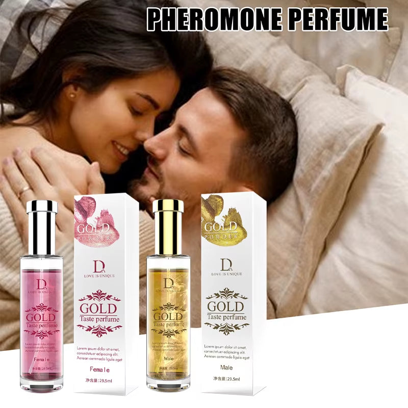 Gilded Long Lasting Pheromones Perfume Spray Dating Floral Fragrance Perfume Unisex Charm Attract opposite Sex Eau De Toilette