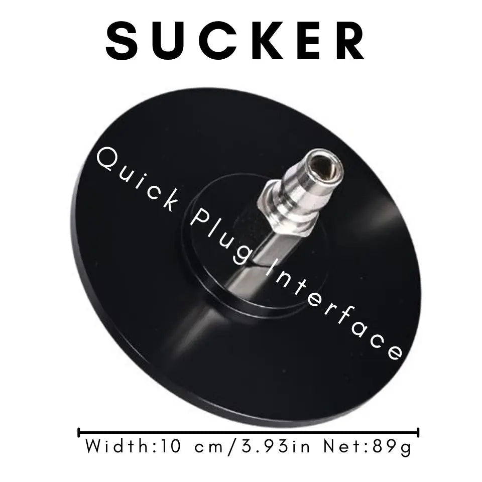 Sex Machine Multi Attachments Optional Sex Toys Suction Cup Vac-U-Lock Bendable Spring Connector Extension for Women