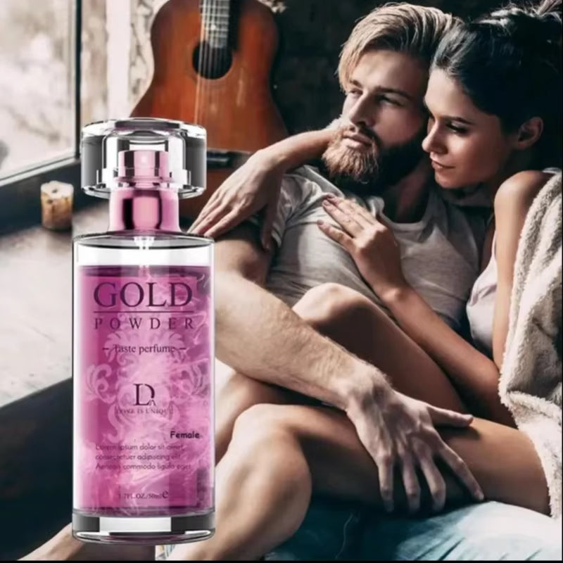 Gilded Long Lasting Pheromones Perfume Spray Dating Floral Fragrance Perfume Unisex Charm Attract opposite Sex Eau De Toilette