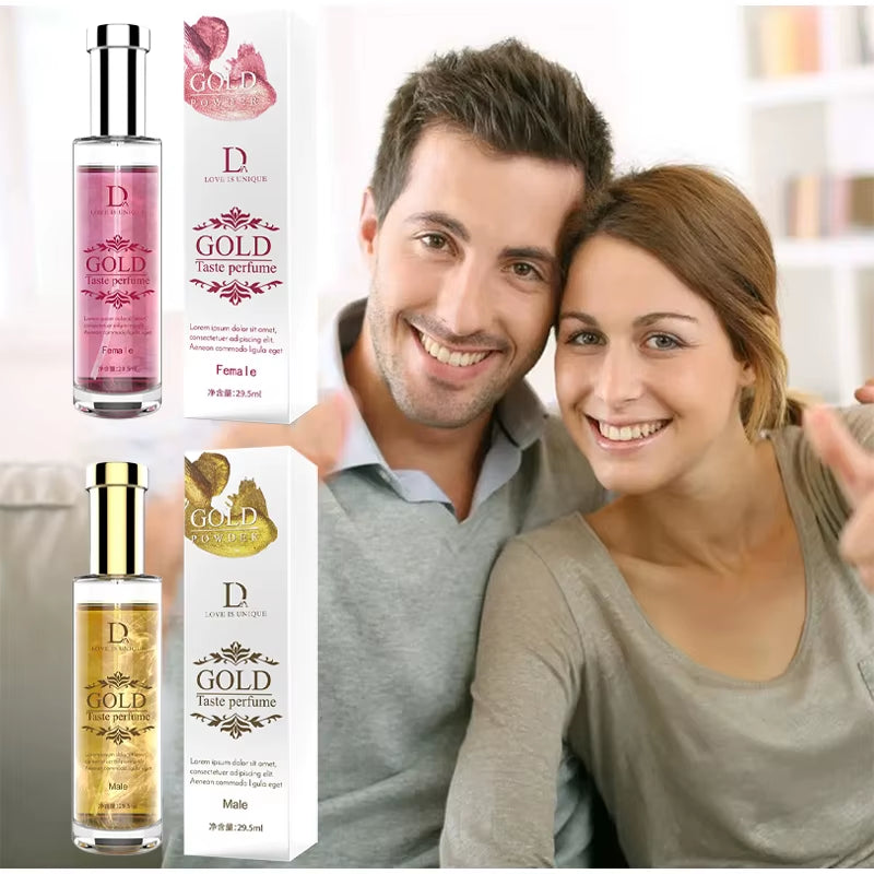 Gilded Long Lasting Pheromones Perfume Spray Dating Floral Fragrance Perfume Unisex Charm Attract opposite Sex Eau De Toilette