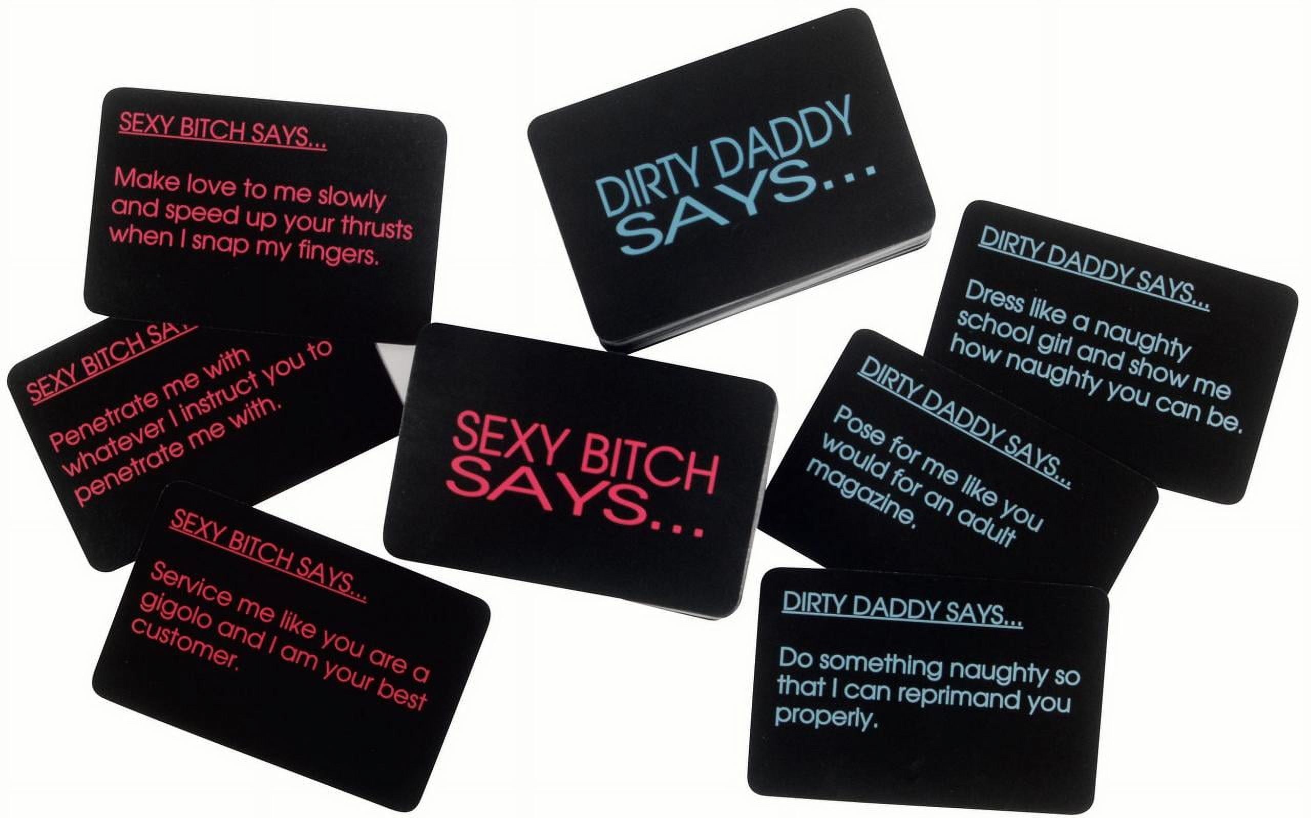 Bedroom Commands Card Game