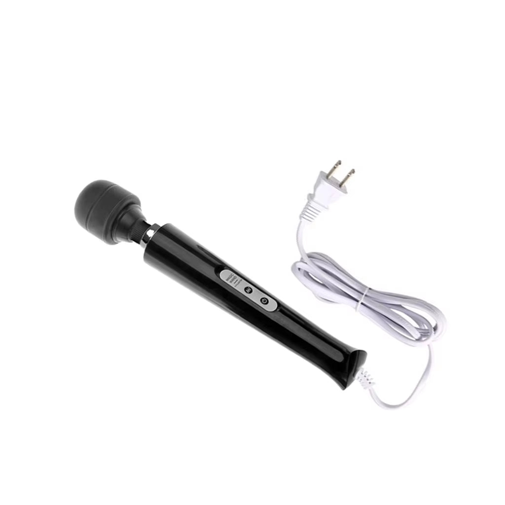 Vibrating Massage Stick Magic Wand Massager Electric Device for Women Adult with PVC Silicone Full Body Support