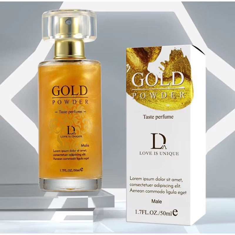 Gilded Long Lasting Pheromones Perfume Spray Dating Floral Fragrance Perfume Unisex Charm Attract opposite Sex Eau De Toilette