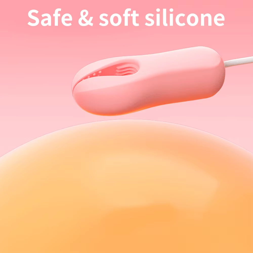 10 Modes Electric Nipple Clamp Breast Massage Vibrator Enhancer Bondage Adult Stimulator Sex Toys for Women Couples Female