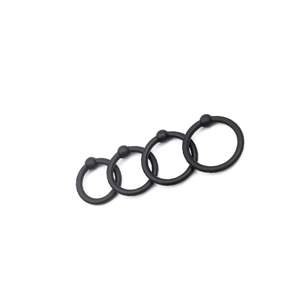 Semen Lock Ring Flexible Mate Bondage Erection Ball Ring Delay Ejaculation Reusable Enlargement Ball Stretcher Sex Toys for Men