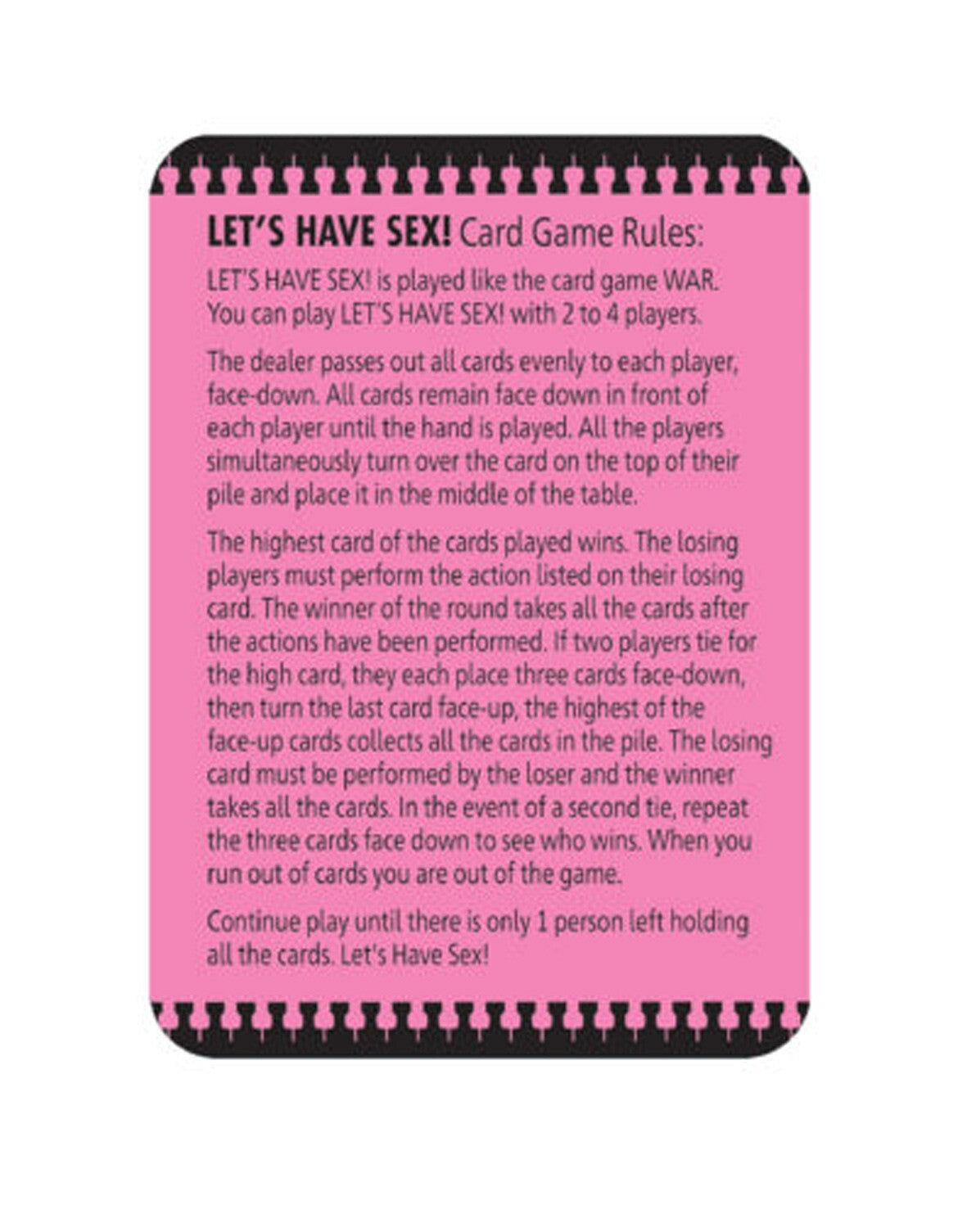 Let'S Have Sex Card Game Couples Foreplay Fun