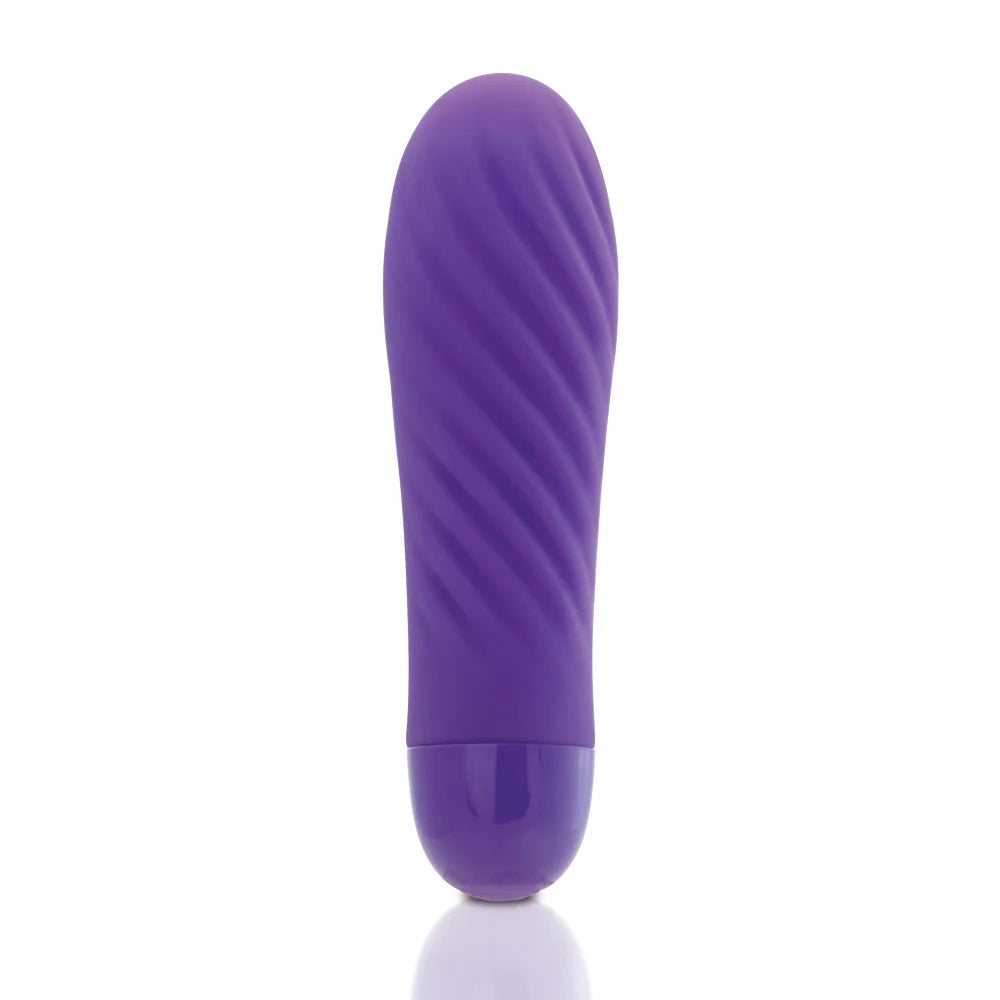 SKYN Shiver Bullet Massager Vibrator, 7 Speeds, Purple