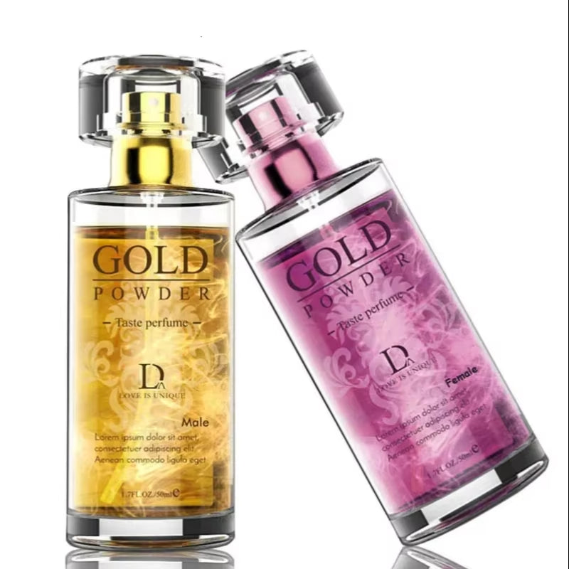 Gilded Long Lasting Pheromones Perfume Spray Dating Floral Fragrance Perfume Unisex Charm Attract opposite Sex Eau De Toilette