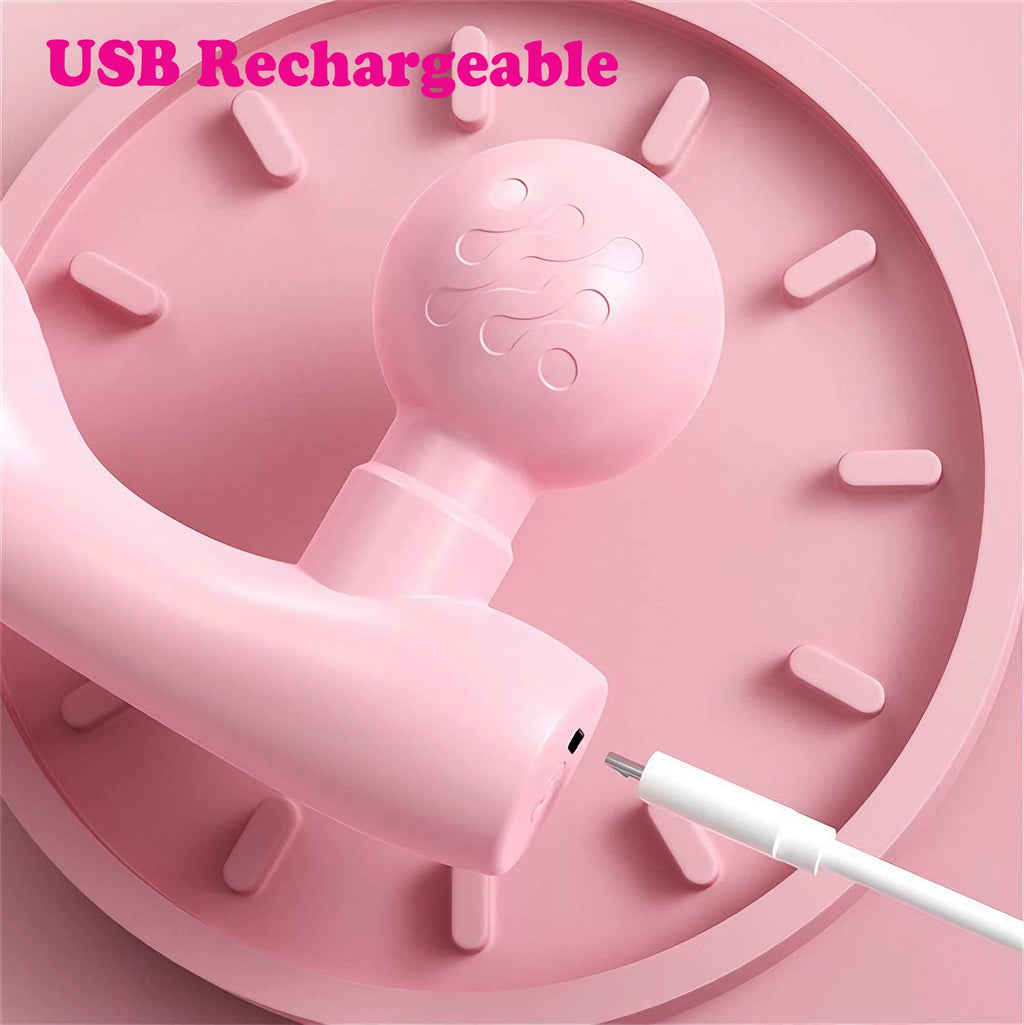 Dual-Head Dual-Motor MINI Massager | Rechargeable Portable Muscle Relaxation Massager & Vibrator for Women