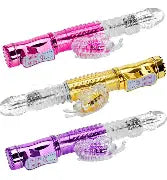 Telescopic Thrusting Rabbit Vibrator G-Spot Clitoral Stimulation