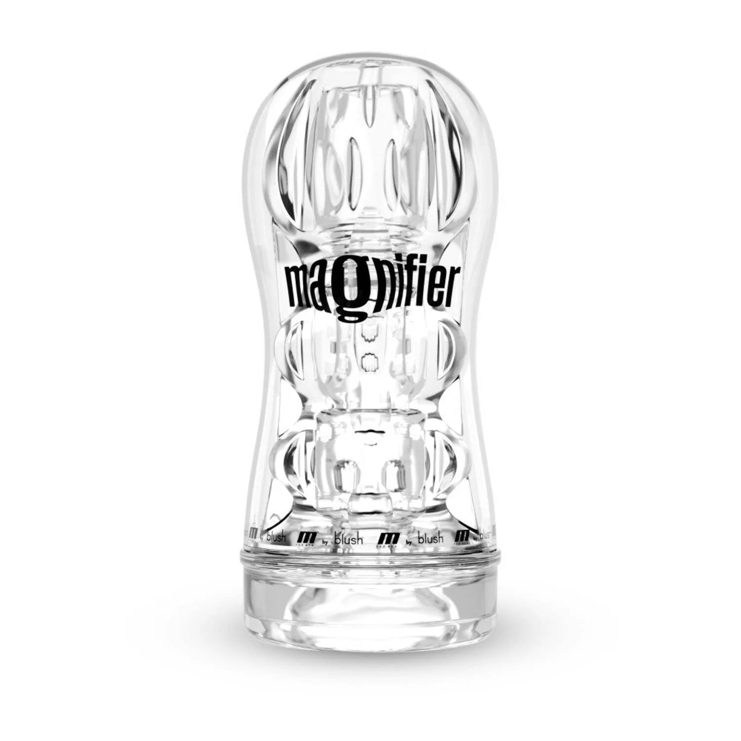 Blush M for Men Soft and Wet Magnifier Stroker - Clear