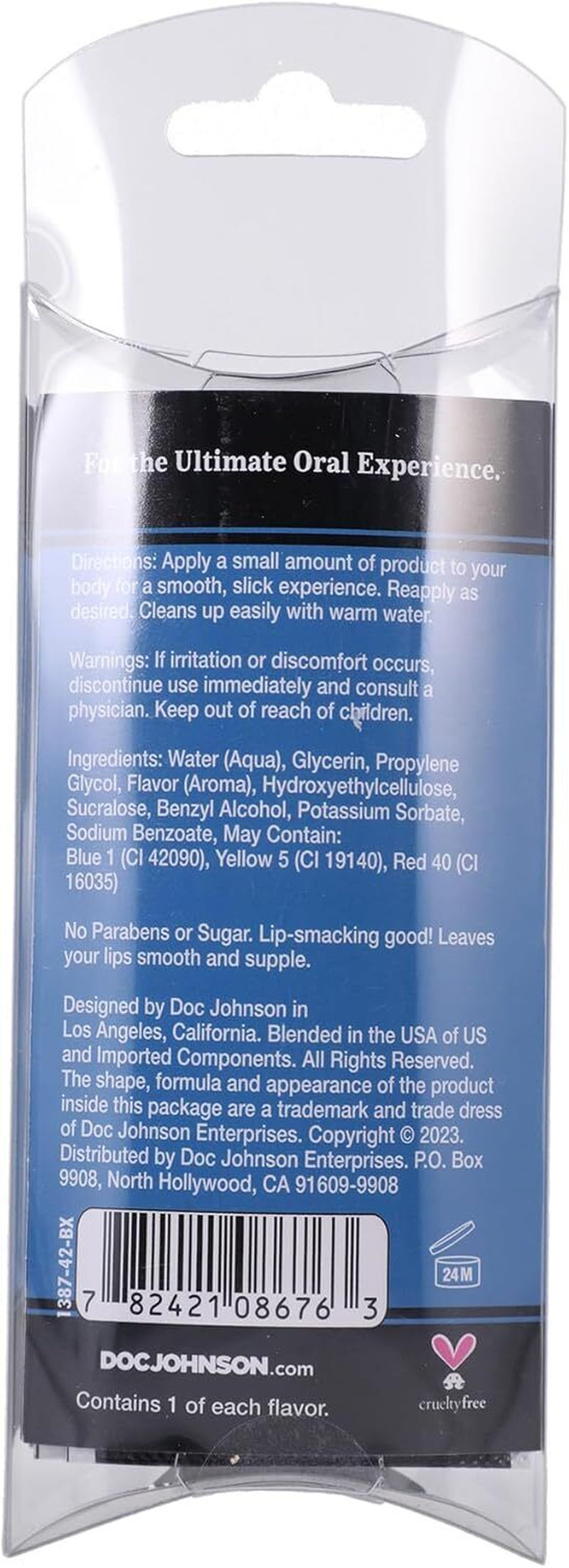 Goodhead Slick Head Glide Oral Sex Deep Throat BJ Delight Gel Flavored Lubricant